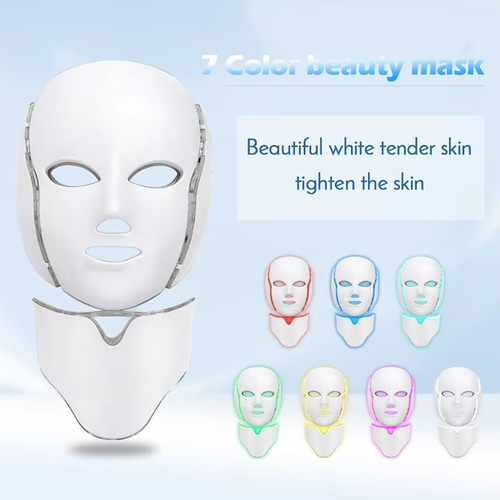 LED Facial Light Therapy Mask and Neck 2 LED Facial Light Therapy Mask and Neck